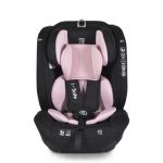 ISAFE autósülés ISIZE és ISOFIX ülésemelővé alakítható 76-150cm pink