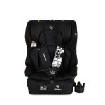 SECURITY autós ülés belső övvel, isofix, ajándék 2plüss+párna 76-150cm FEKETE