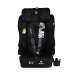 SECURITY autós ülés belső övvel, isofix, ajándék 2plüss+párna 76-150cm FEKETE