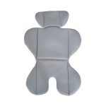 SECURITY autós ülés belső övvel, isofix, ajándék 2plüss+párna 76-150cm SZÜRKE
