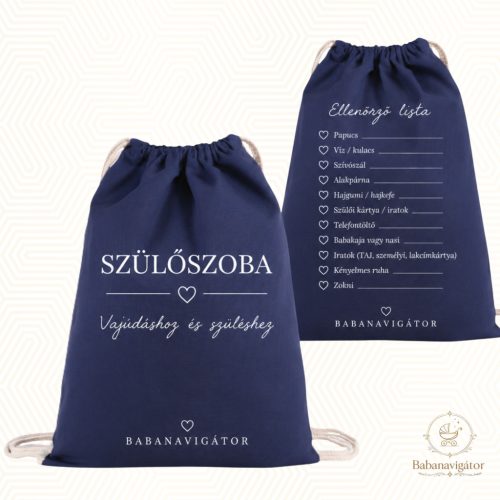 Babanavigátor® Kórházi táska rendszerező szett  - Szülésznő által összeállított rendszer