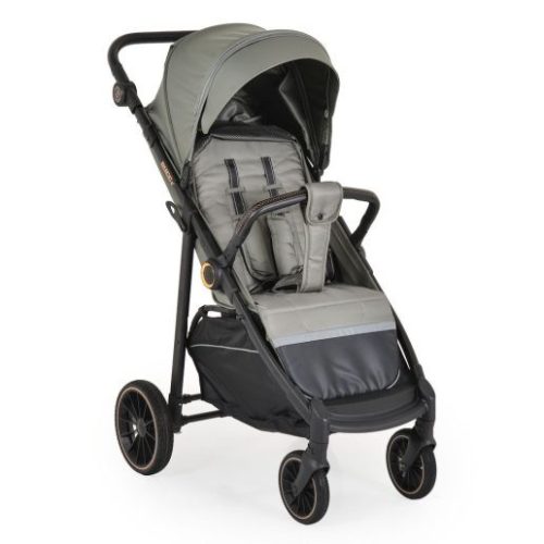 BUGGY babakocsi lapracsukható, nagy kerekek, könnyű ZÖLD