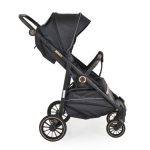 BUGGY babakocsi lapracsukható, nagy kerekek, könnyű FEKETE