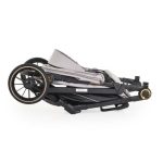 BUGGY babakocsi lapracsukható, nagy kerekek, könnyű SZÜRKE