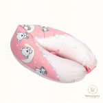 DOMBABY terhességi és szoptatós párna 30x120 cm PINK CSILLAGOS
