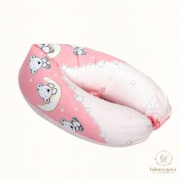   DOMBABY terhességi és szoptatós párna 30x120 cm PINK CSILLAGOS