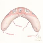 DOMBABY terhességi és szoptatós párna 30x120 cm PINK CSILLAGOS