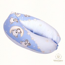   DOMBABY terhességi és szoptatós párna 30x120 cm KÉK CSILLAGOS