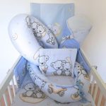 DOMBABY terhességi és szoptatós párna 30x120 cm KÉK CSILLAGOS