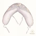 DOMBABY terhességi és szoptatós párna 30x120 cmSzürke csillagos