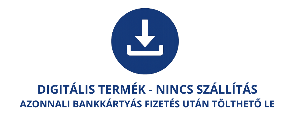 Digitális termék – nincs szállítás